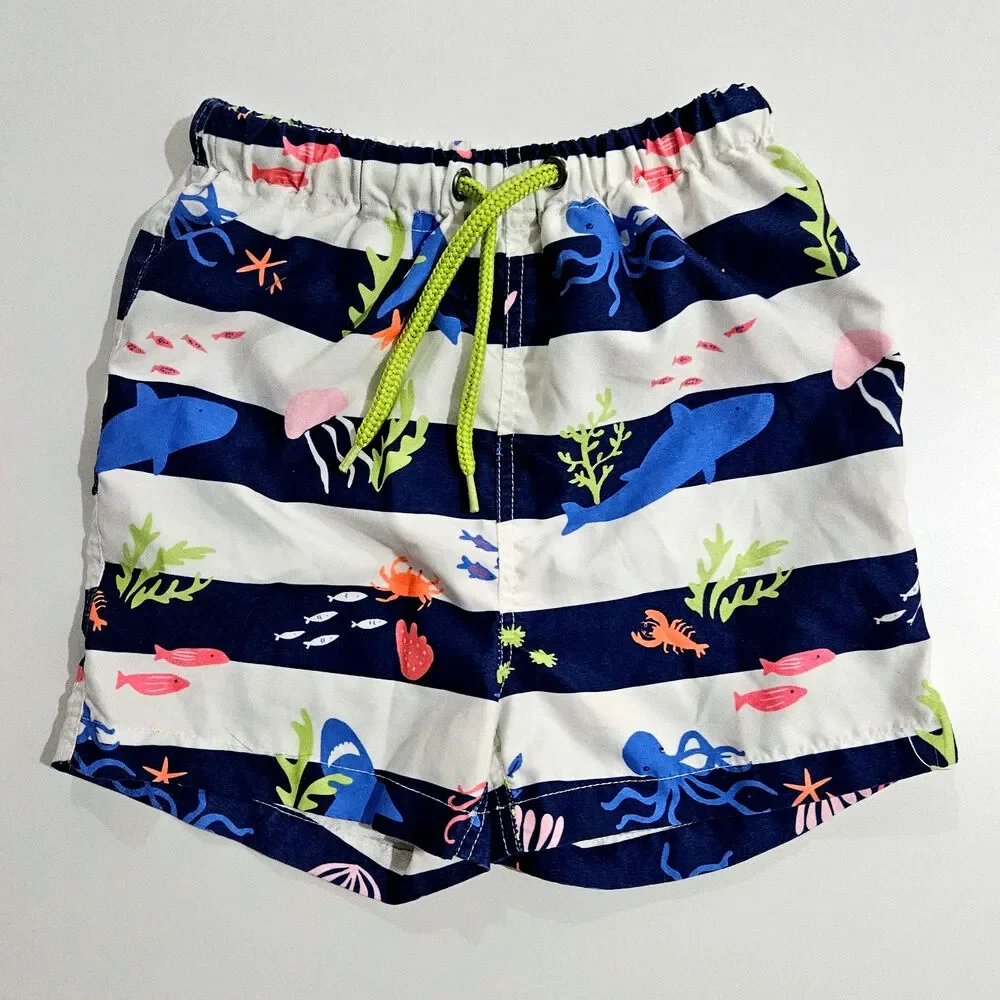 Baby Boden + Lands’ End Toddler Swim Trunks Bundle | Size 2T–3T